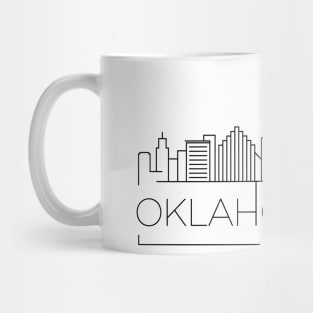 Oklahoma City Minimal Skyline Mug